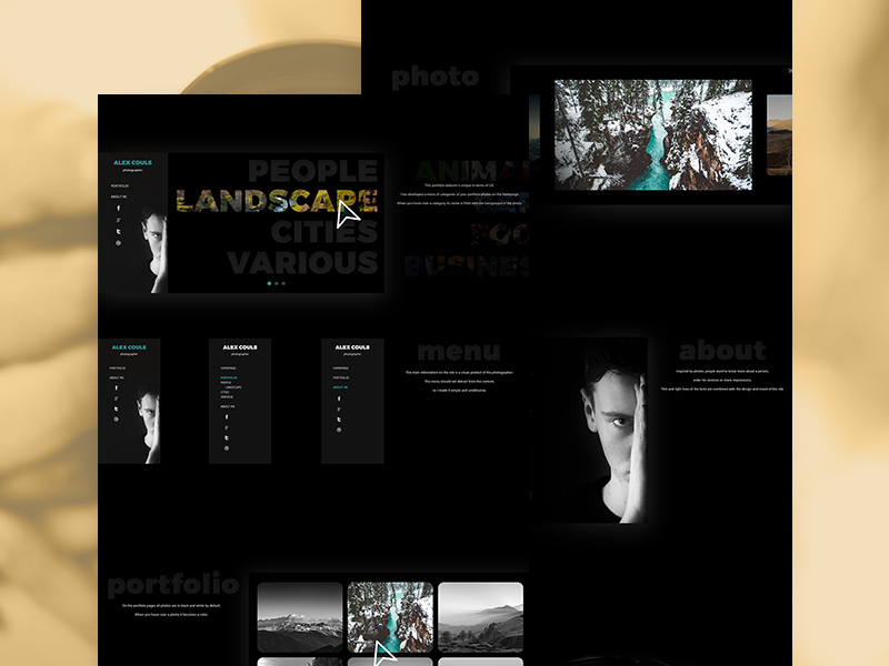 Photography Portfolio - Free Resource