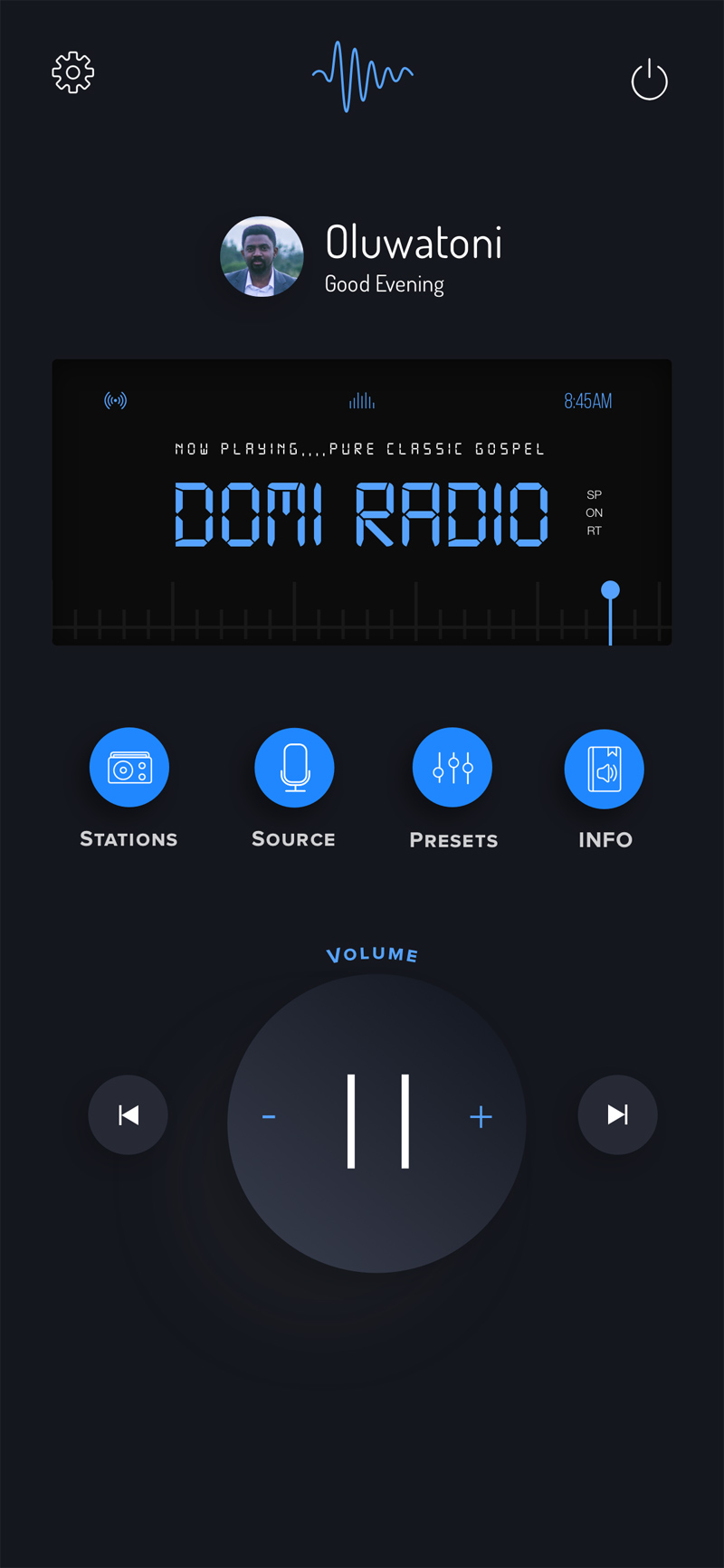 Radio App Concept