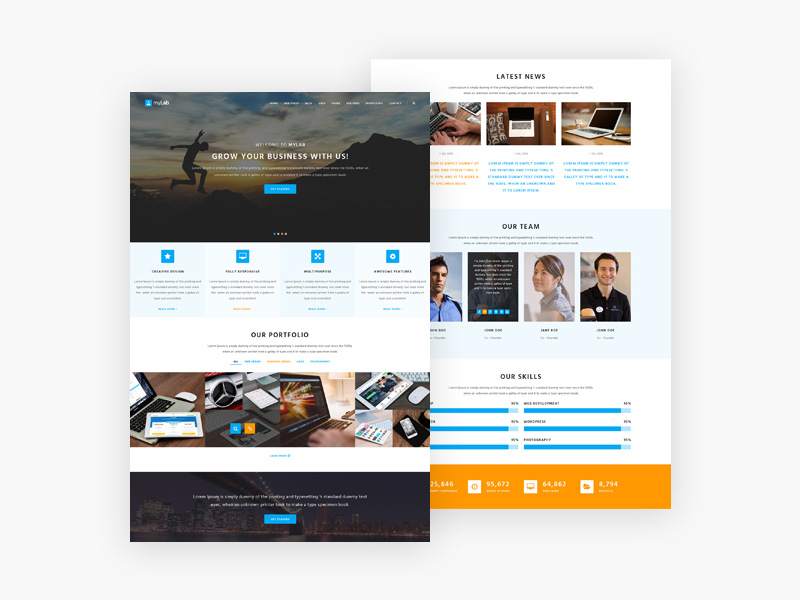 Responsive Template - Free Resource - Freebie Supply