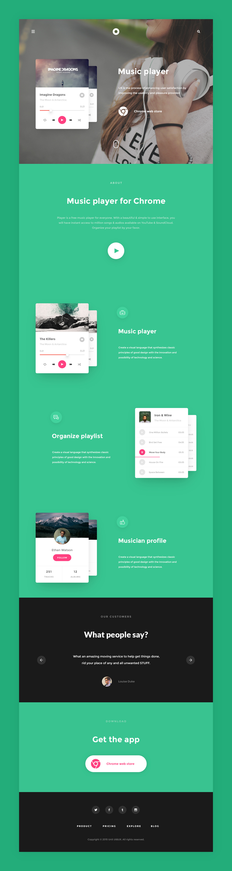 Sample Page Template by Spline
