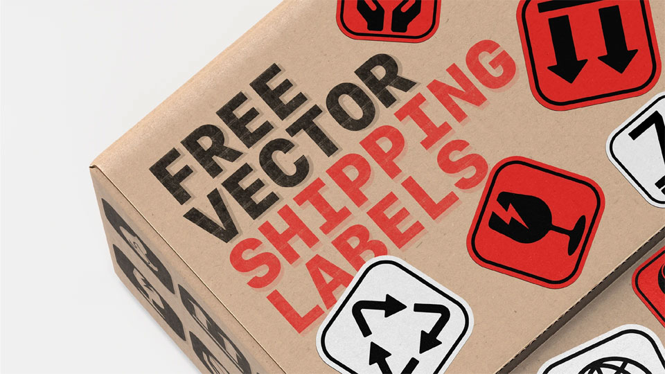 Shipping Label Icons