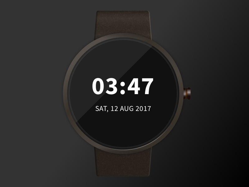 Smartwatch Sketch Mockup