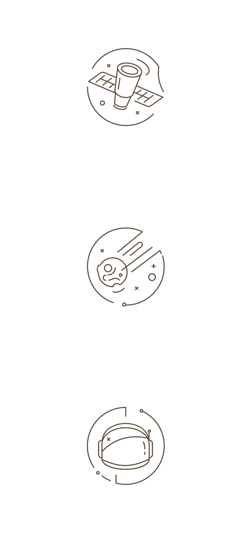 Space Icon Set Preview 3