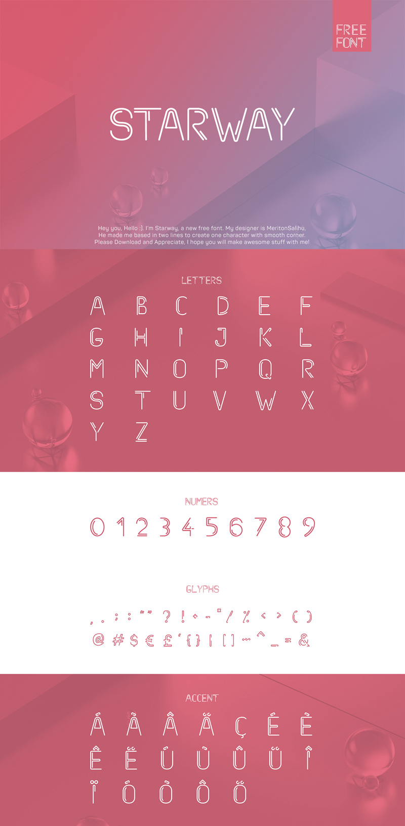 Starway - Free Font