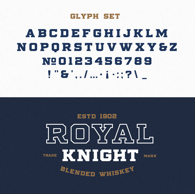 Stoneburg Font Preview 2