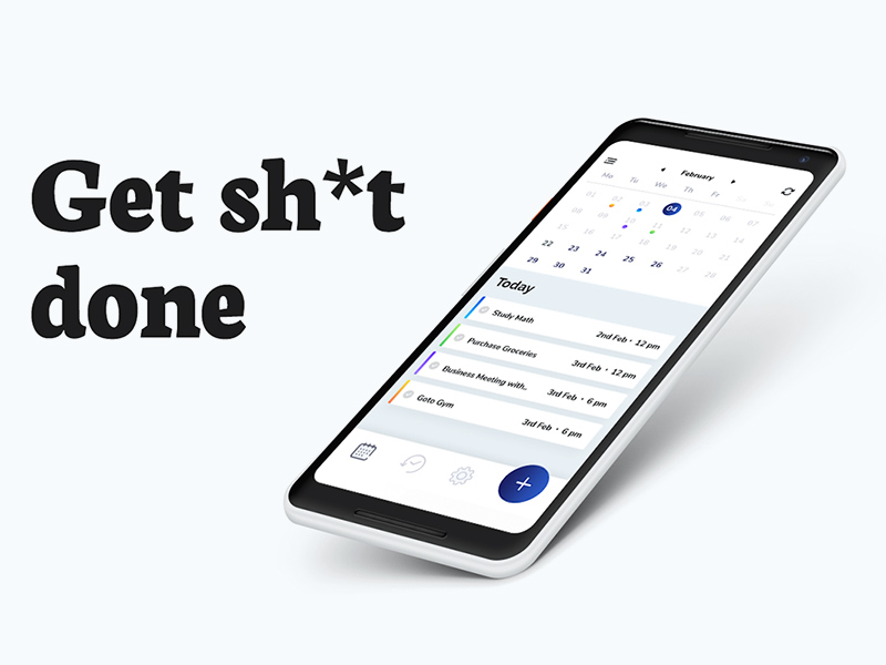 Synced - To-Do Mobile App Design Concept