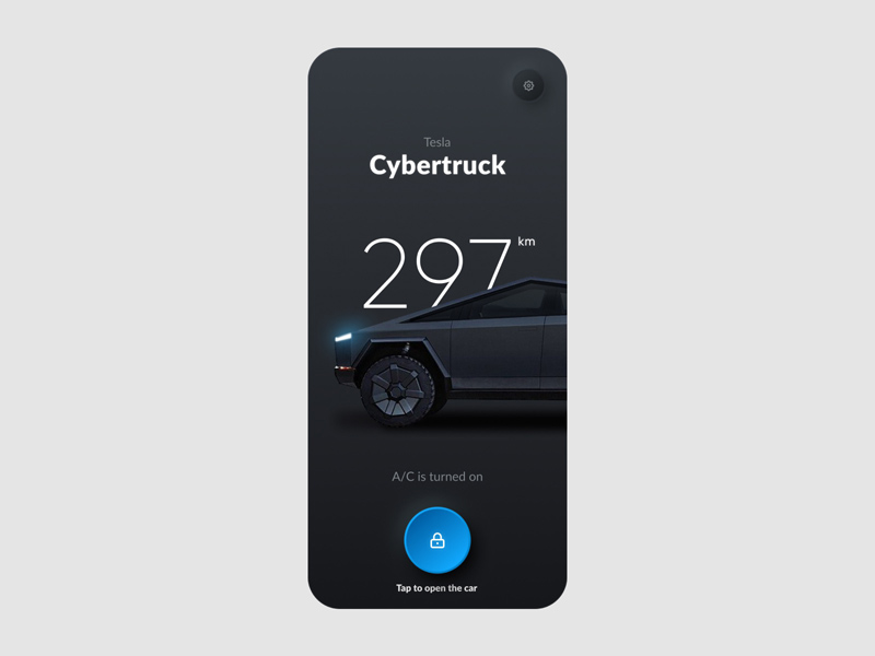 Tesla Smart App Concept