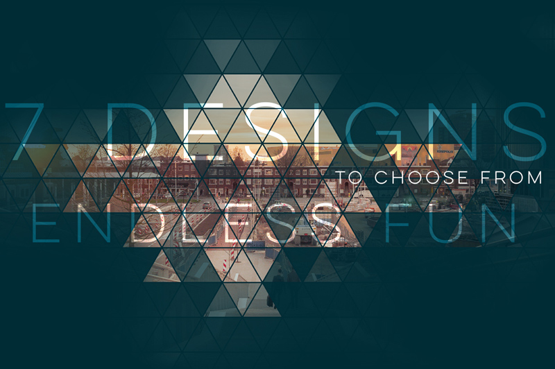 Triangular Photoshop Masks - Free Resource