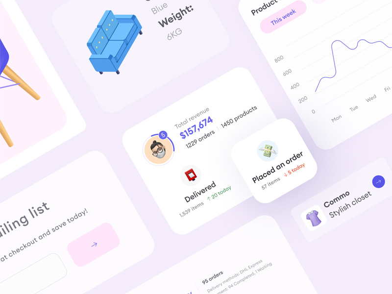 E-Commerce UI Components