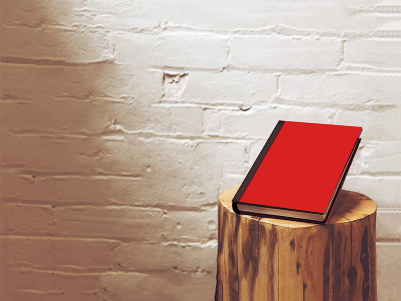 Unique Book Mockup PSD