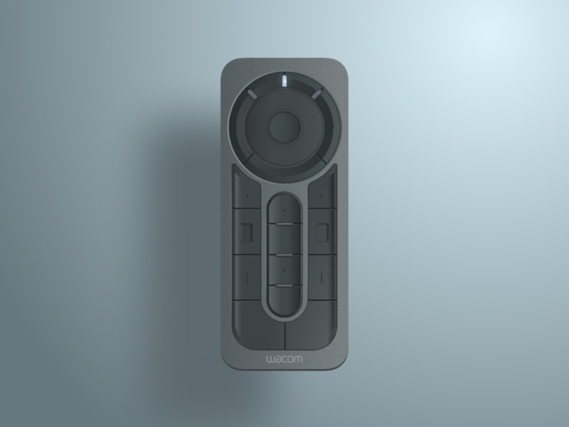 Wacom Express Remote Vector Illustration