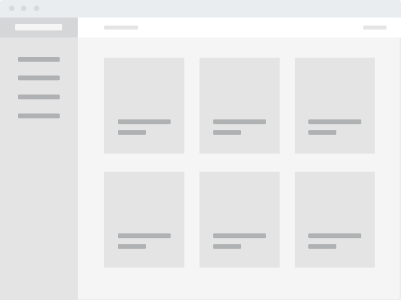 Web App, Web Site, and Blog Wireframes for Sketch
