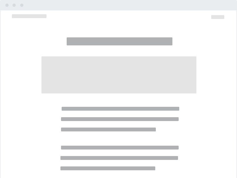 Web App, Web Site, and Blog Wireframes for Sketch