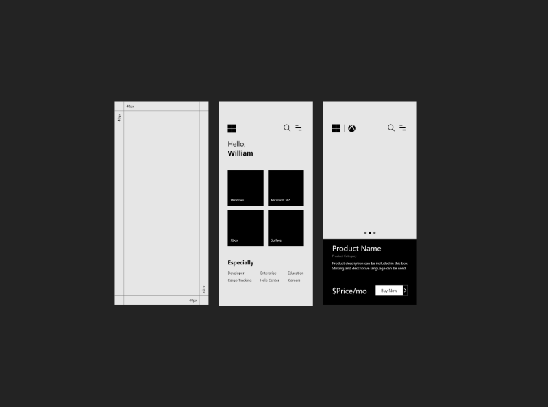 Microsoft Mobile Store Concept