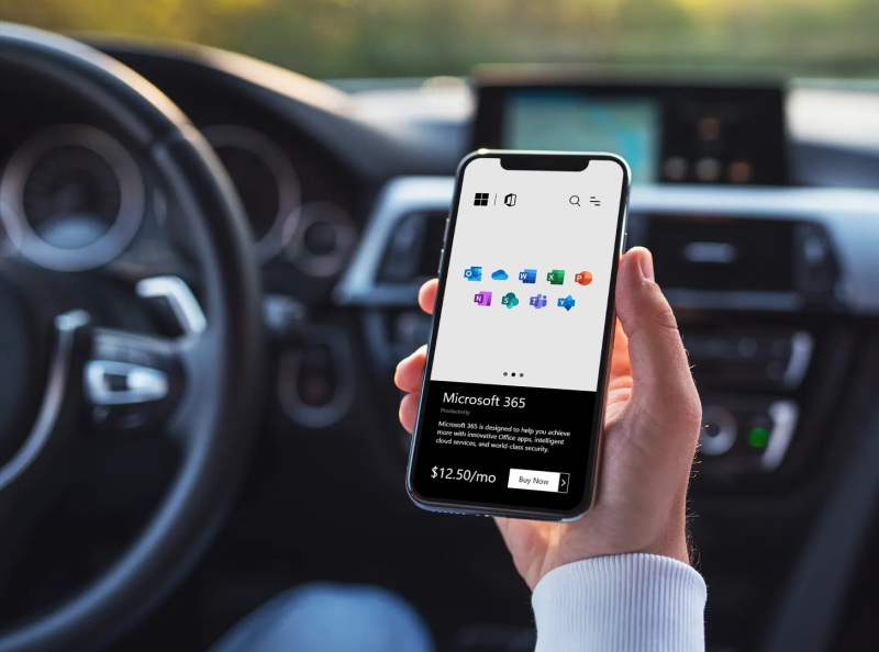 Microsoft Mobile Store Concept
