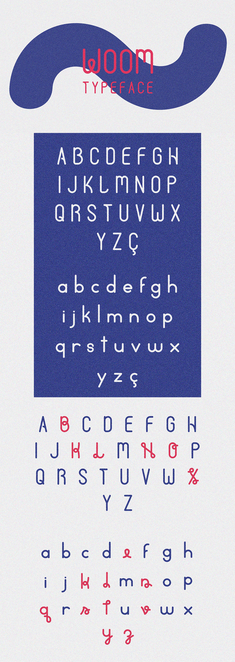 Woom Free Contemporary Typeface