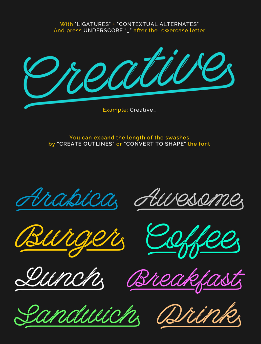 Barista Script Font - Coffee Typeface - Freebie Supply