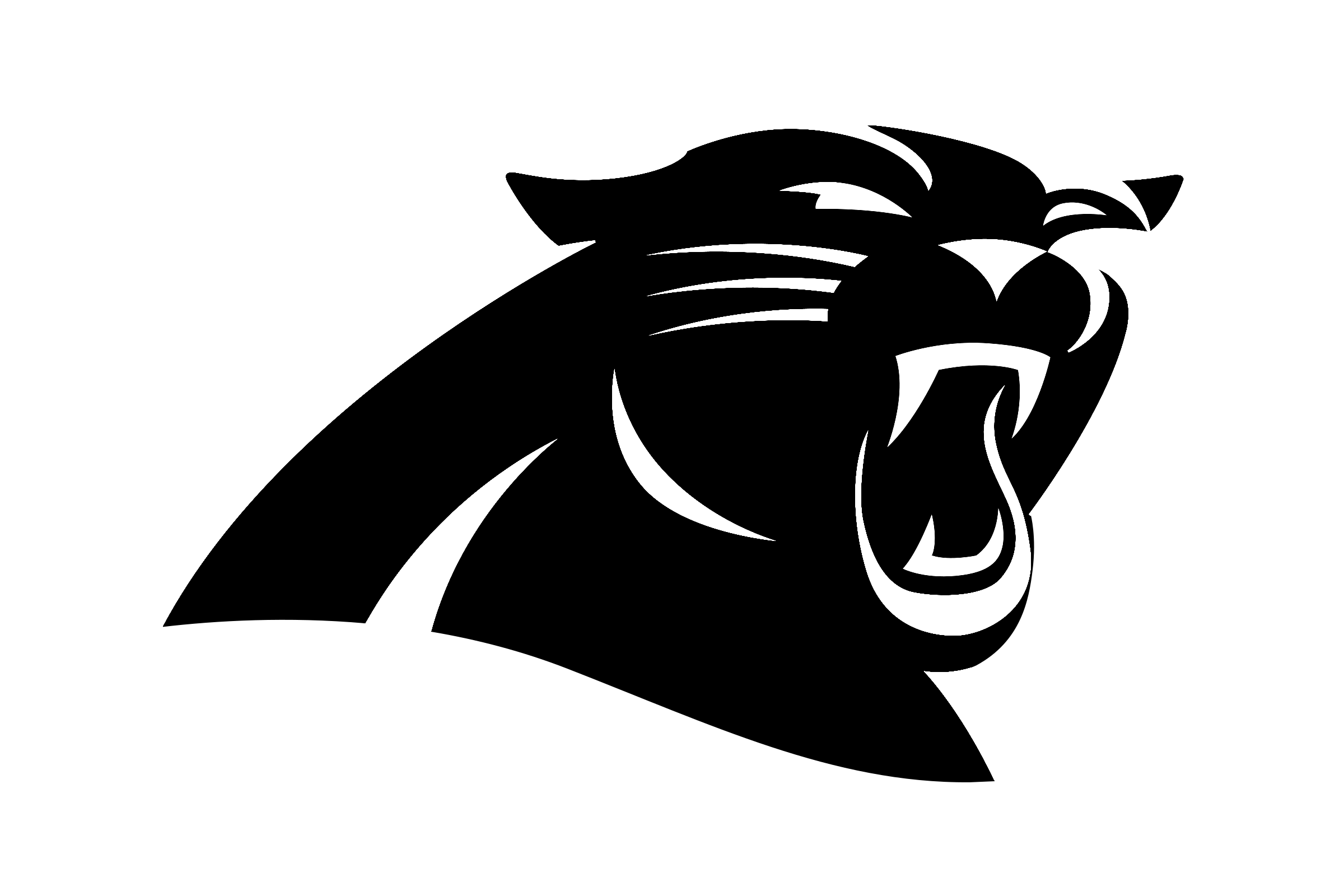 Carolina Panthers Logo and Wordmark SVG - Free Sports Logo Downloads