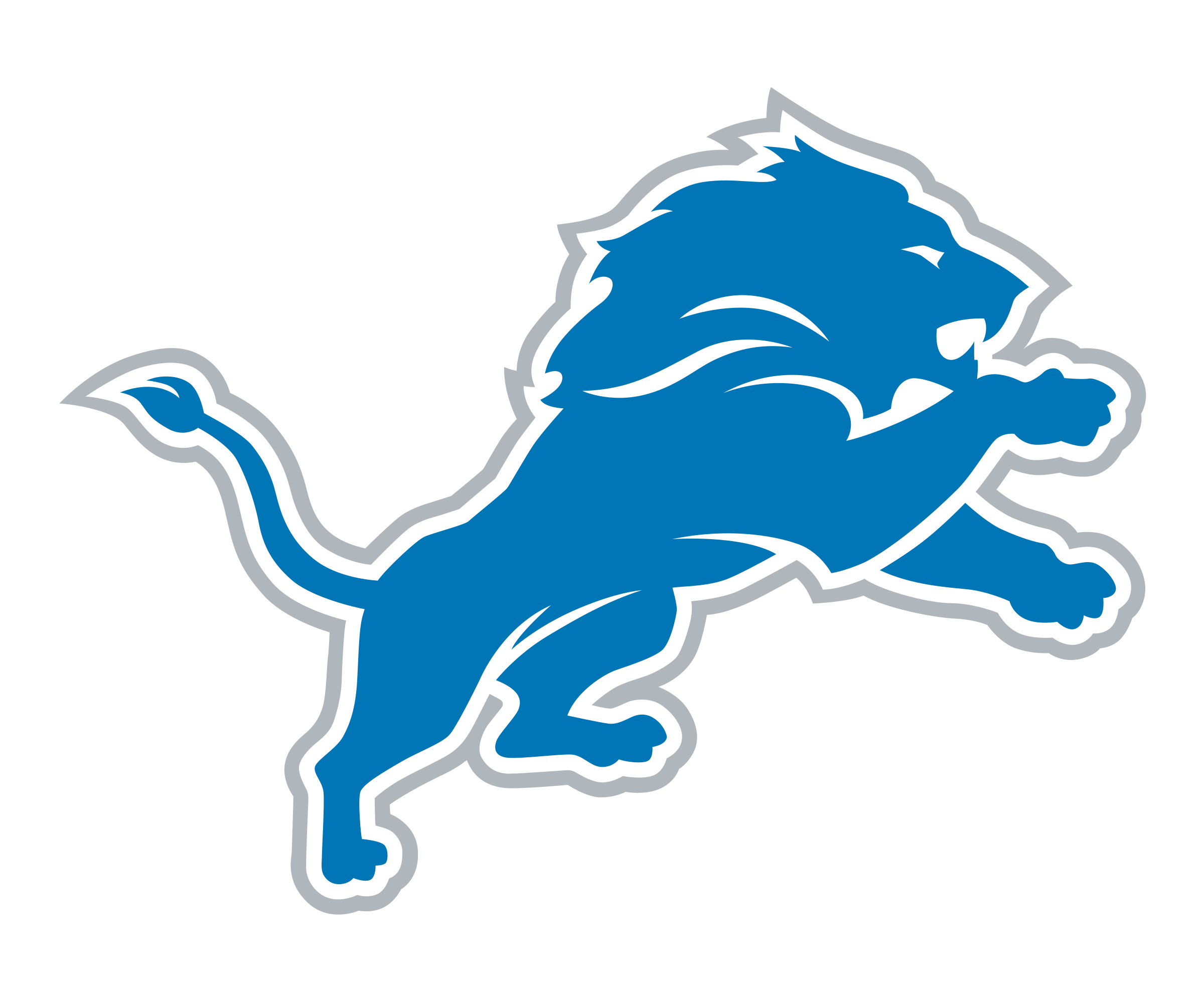 Detroit Lions Logo PNG Transparent & SVG Vector - Freebie ...