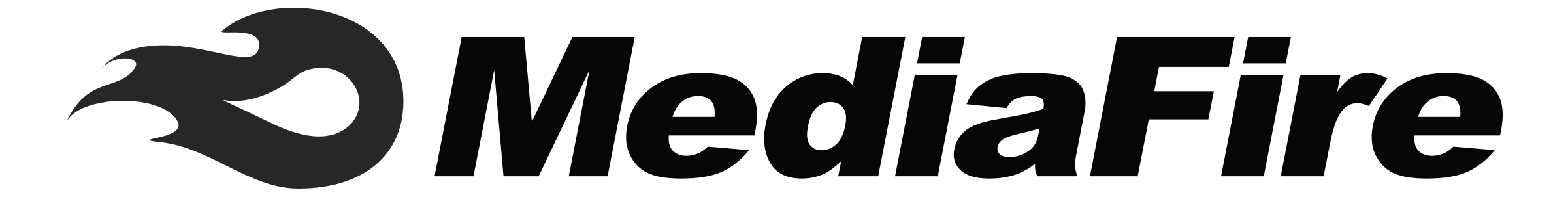 MediaFire Logo Black