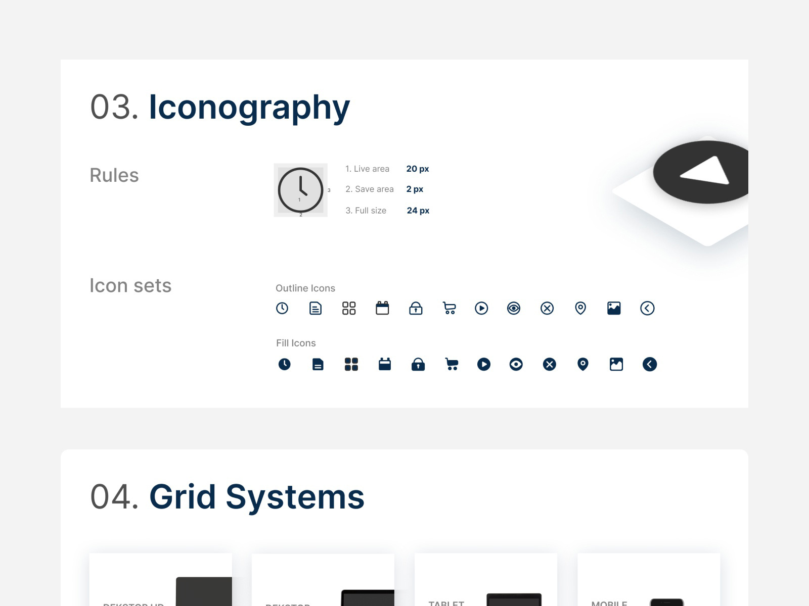 UI Style Guide Template - Freebie Supply