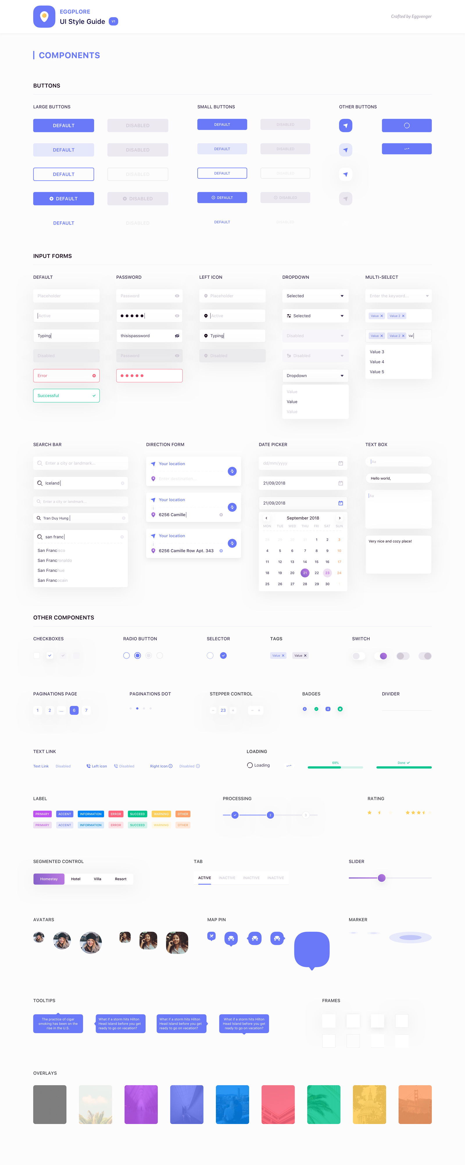 UI Styleguide - Freebie Supply
