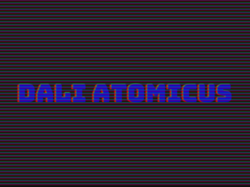 VHS Text Effect