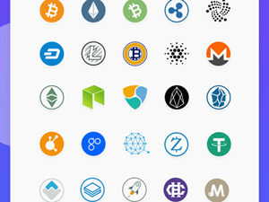 100 Blockchain (Cryptocurrency) Icons for Sketch