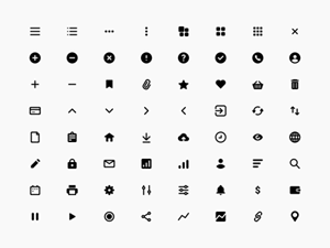 64 Pixel Perfect Icons