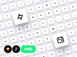 266 Responsive Icons for Sketch