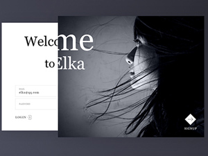 Adobe XD Templates – Sign In Pages