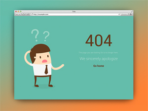 404 Not Found Page – Free Resource