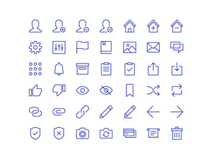 42 Free Line Icons