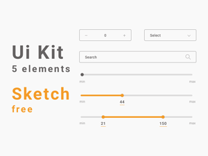 5 Elements UI Kit by Anton Zuienko