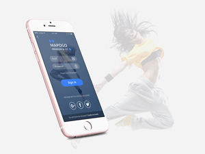 7 Isometric iPhone Mockups: Free PSD