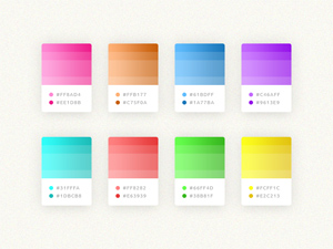 8 Gradients For Photoshop by Brice Séraphin