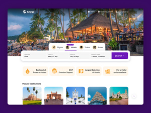 Travel Website Template (Abygo)