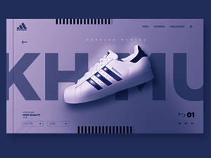 Adidas Shoes Mockup – Free PSD