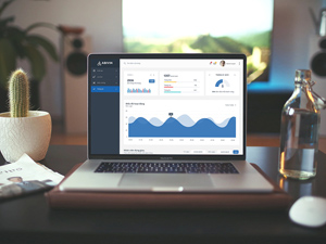 Admin Dashboard Template – Free PSD