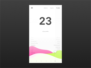 Adobe Experience Design App Screen