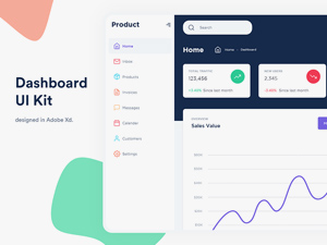 Dashboard XD UI Kit
