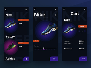 Adobe Xd Ecommerce App Concept