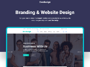 Web Developer Portfolio XD Template