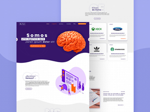 Agency Website Template by Nelson David Sánchez