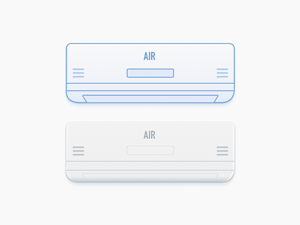 Air Conditioner Illustration – Free Sketch