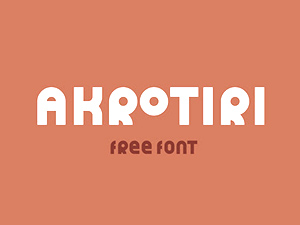 Akrotiri Font