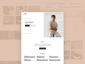 Alex – Personal Portfolio & Resume Template