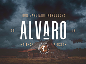 Alvaro Condensed Font
