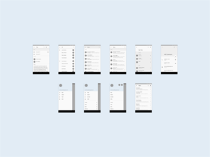 Android L Mobile & Tablet UI Template for Sketch