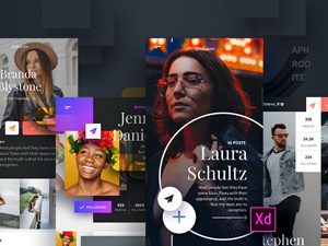Aphrodite UI Kit for Adobe XD